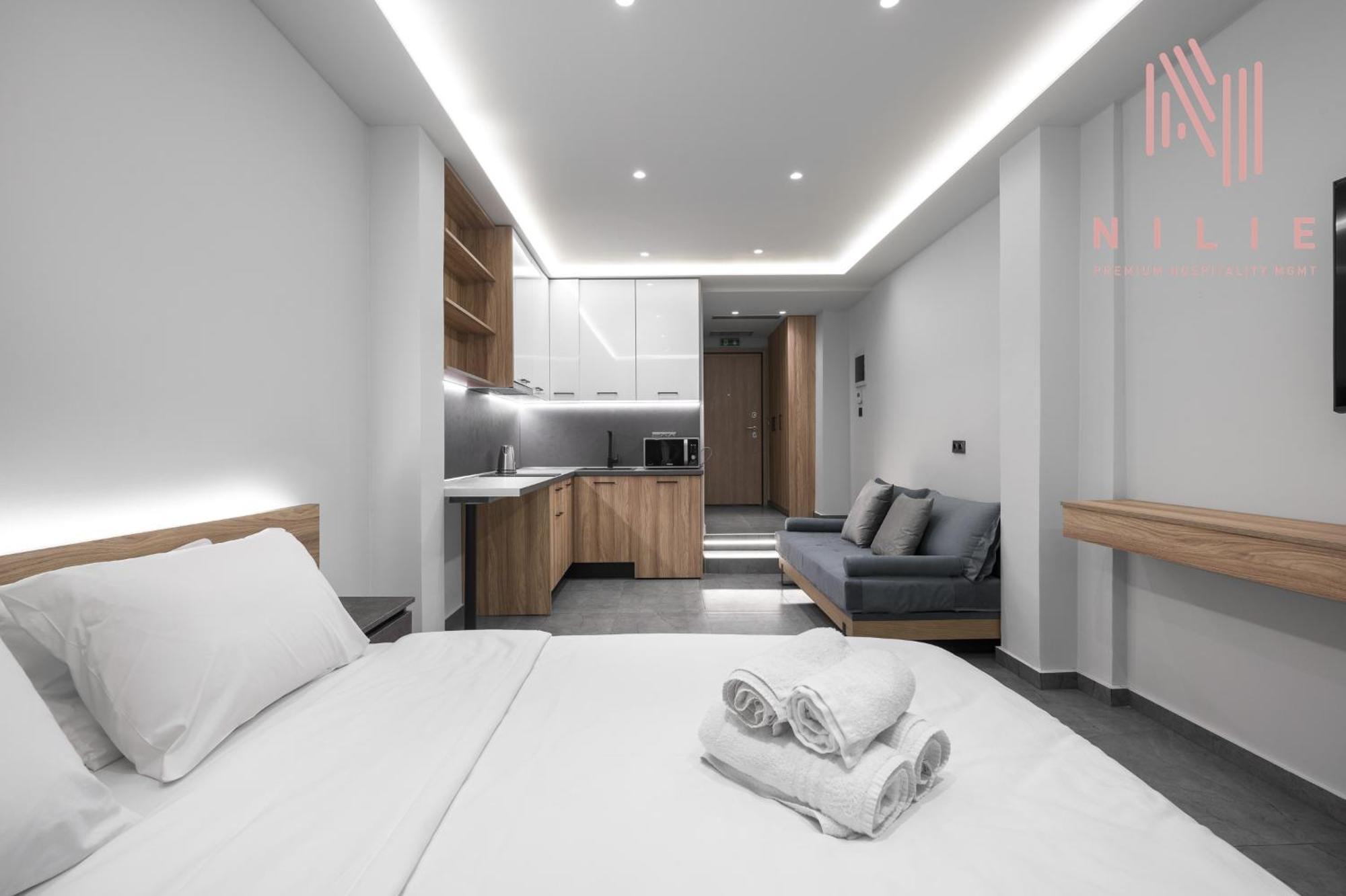 Pantheon, Nilie Hospitality Mgmt Apartment เทสซาโลนิกิ ภายนอก รูปภาพ