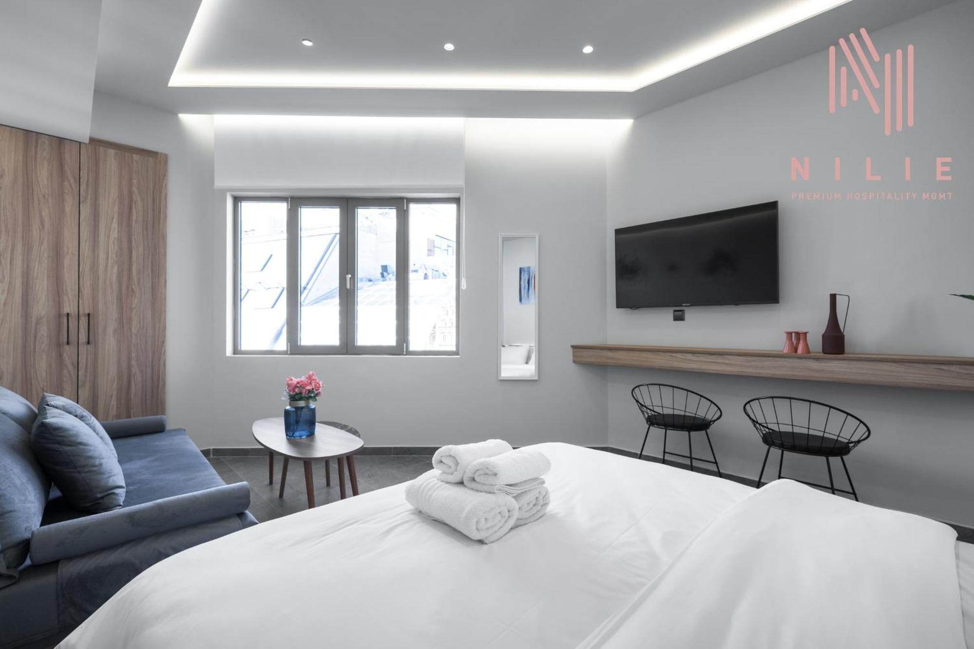 Pantheon, Nilie Hospitality Mgmt Apartment เทสซาโลนิกิ ภายนอก รูปภาพ