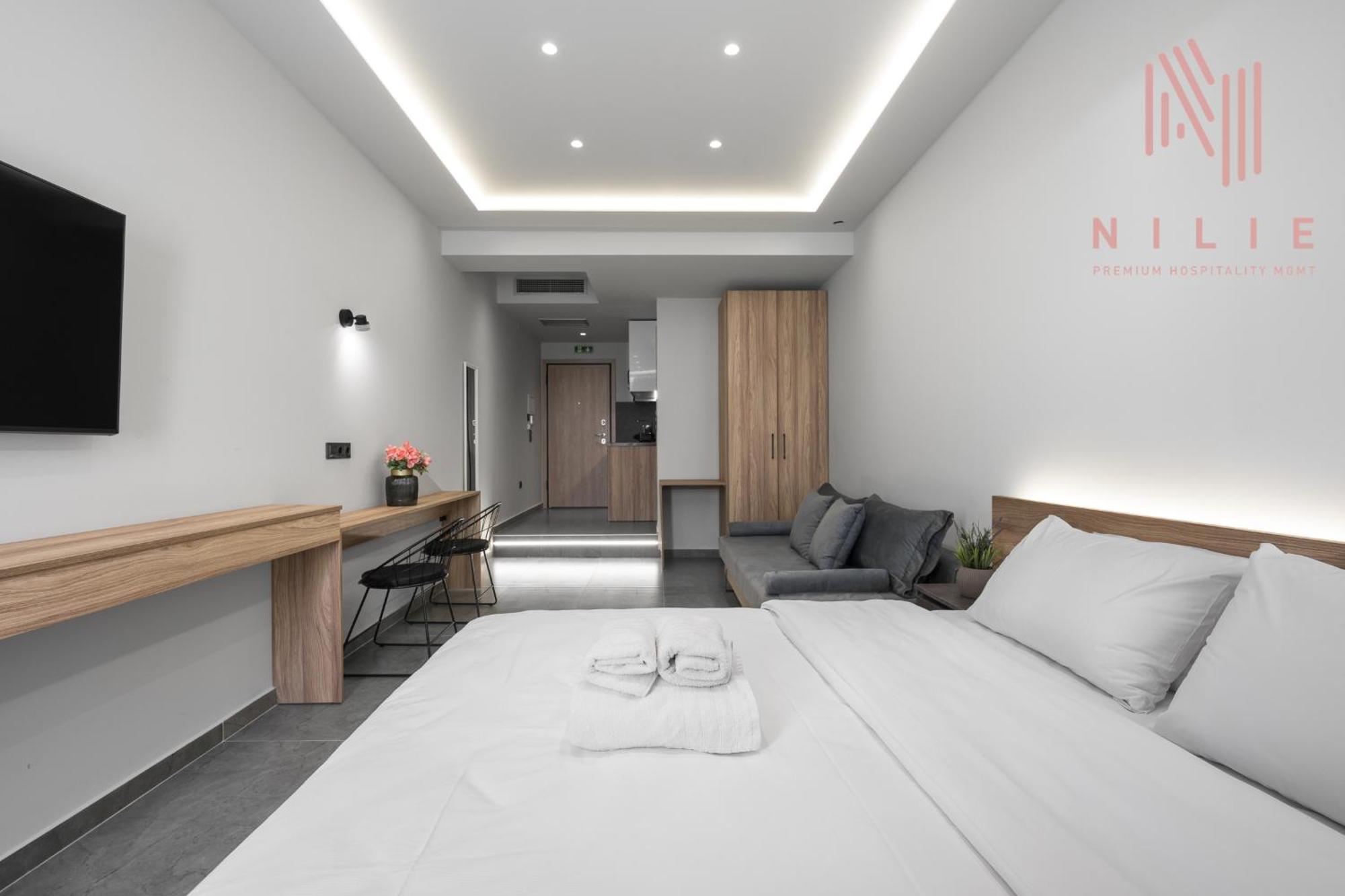 Pantheon, Nilie Hospitality Mgmt Apartment เทสซาโลนิกิ ภายนอก รูปภาพ