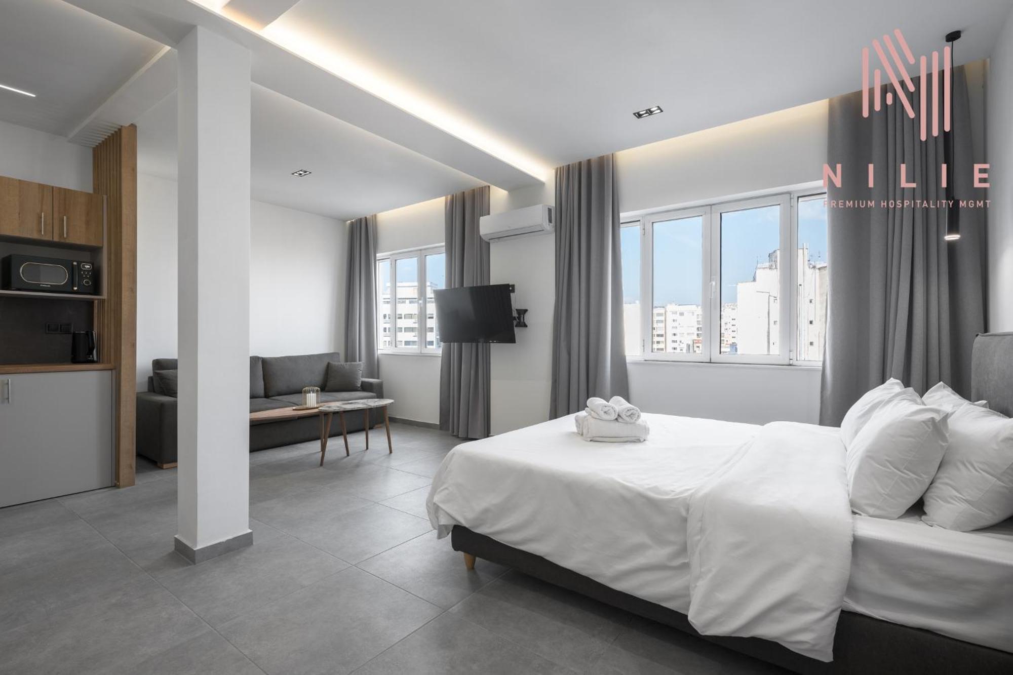 Pantheon, Nilie Hospitality Mgmt Apartment เทสซาโลนิกิ ภายนอก รูปภาพ
